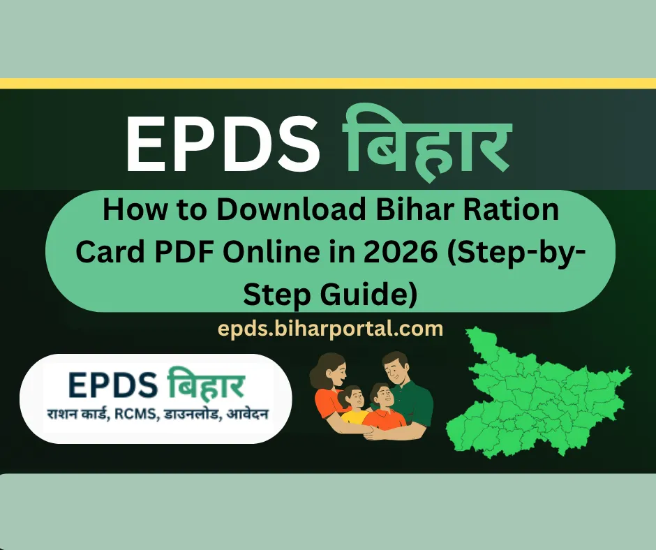 How to Download Bihar Ration Card PDF Online in 2026 (Step-by-Step Guide)